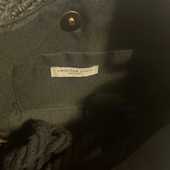 American Eagle woven bag 6.5 x 10.5 inches - Picture 4 of 9